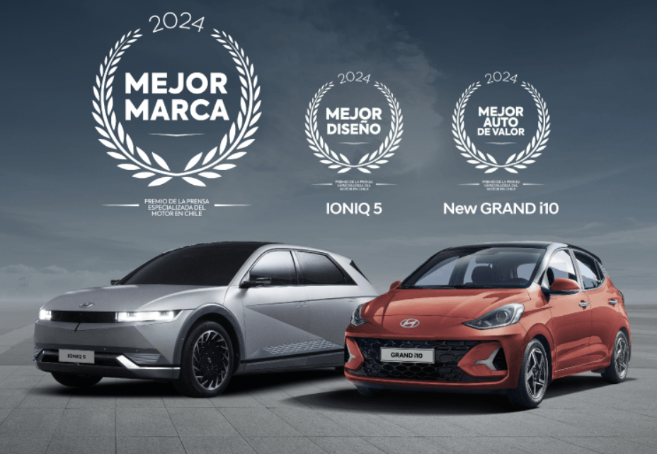 Hyundai elegida “Mejor Marca Automotriz” en Chile