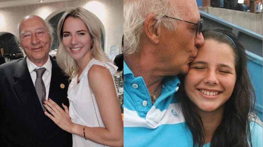 La primera dama, Lavinia Valbonesi, se despide de su padre con emotivas fotografías