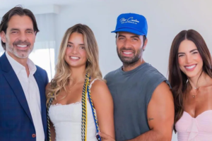 Gaby Espino arranca suspiros con una foto junto a Cristóbal Lander y Jencarlos Canela